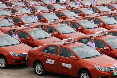 南寧迎來電動出租汽車時代 首批300輛新車正式投運，開啟綠色出行新篇章